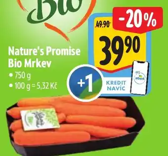 Albert Nature's Promise Bio Mrkev nabídka