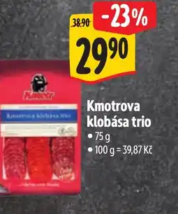 Albert Kmotrova klobása trio nabídka