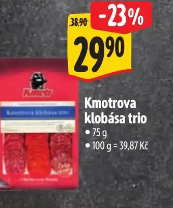 Albert Kmotrova klobása trio nabídka