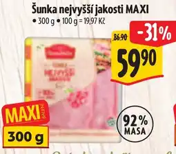Albert Šunka nejvyšší jakosti MAXI nabídka