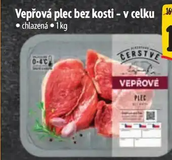 Albert Vepřová plec bez kosti - v celku nabídka