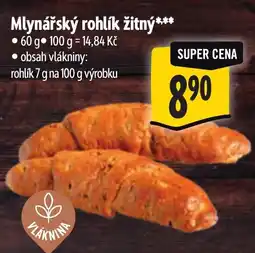 Albert Mlynářský rohlík žitný nabídka