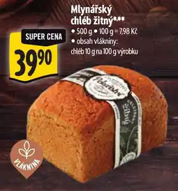 Albert Mlynářský chléb žitný nabídka