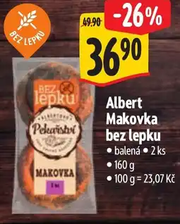 Albert Albert Makovka bez lepku nabídka