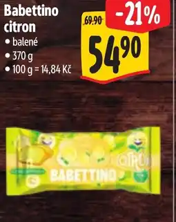 Albert Babettino citron nabídka