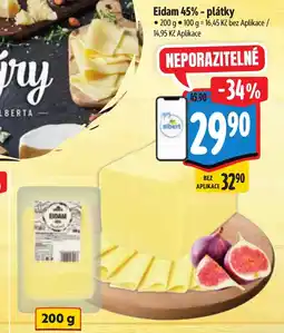 Albert Eidam 45% - plátky nabídka