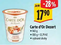 Albert Carte d'Or Dezert nabídka