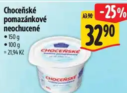 Albert Choceňské pomazánkové neochucené nabídka