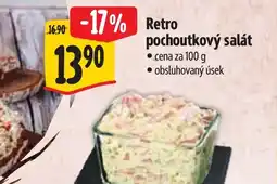 Albert Retro pochoutkový salát nabídka