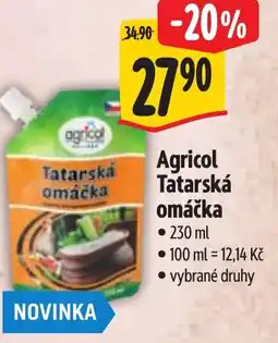 Albert Agricol Tatarská omáčka nabídka