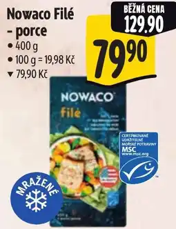 Albert Nowaco Filé - porce nabídka