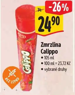 Albert Zmrzlina Calippo nabídka