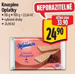Albert Knuspino Oplatky nabídka