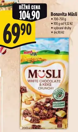 Albert Bonavita Müsli nabídka
