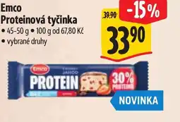 Albert Emco Proteinová tyčinka nabídka