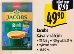 Albert Jacobs Káva v sáčcích nabídka