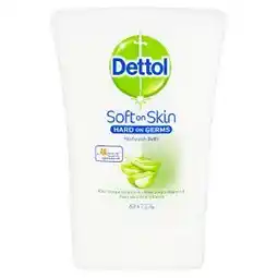 Tesco Dettol Soft on Skin tekuté mýdlo náplň do bezdotykového dávkovače 250ml nabídka