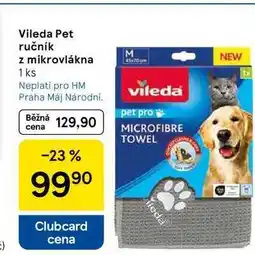 Tesco Vileda Pet ručník z mikrovlákna, 1 ks nabídka