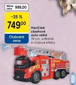 Tesco Hasičské zásahové auto velké, 76 cm, světelné a zvukové efekty nabídka