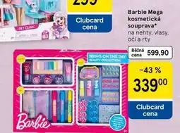 Tesco Barbie Mega kosmetická souprava, na nehty, vlasy. oči a rty nabídka