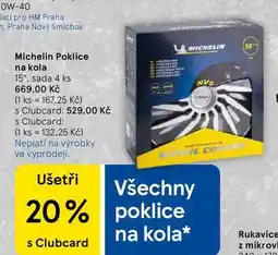 Tesco Michelin Poklice na kola 15, sada 4 ks nabídka