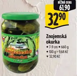 Albert Znojemská okurka nabídka
