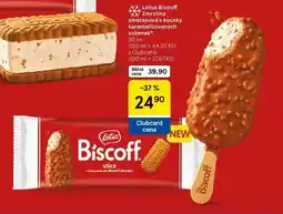 Tesco Lotus Biscoff Zmrzlina smetanová s kousky karamelizovaných sušenek nabídka