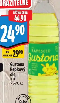 Albert Gustona Řepkový olej nabídka