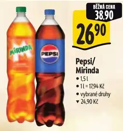 Albert Pepsi/ Mirinda nabídka