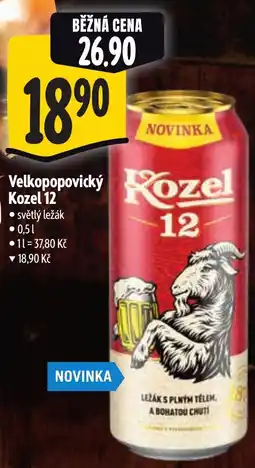 Albert Velkopopovicky Kozel 12 nabídka