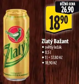 Albert Zlatý Bažant nabídka