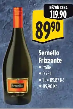 Albert Sernello Frizzante nabídka