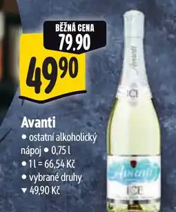 Albert Avanti ostatní alkoholický nápoj nabídka