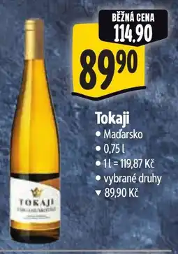 Albert Tokaji Maďarsko nabídka