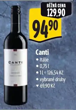 Albert Canti Itálie nabídka