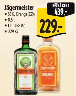 Albert Jägermeister 35%, Orange 33% nabídka