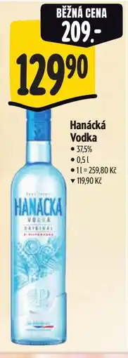 Albert Hanácká Vodka nabídka