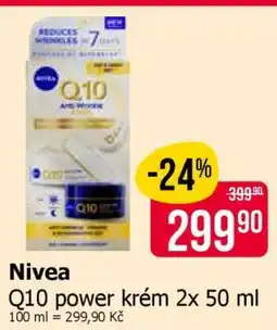 Teta Nivea Q10 power krém 2x 50 ml nabídka