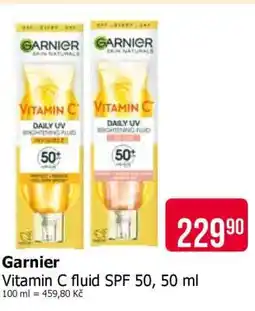 Teta Garnier Vitamin C fluid SPF 50, 50 ml nabídka