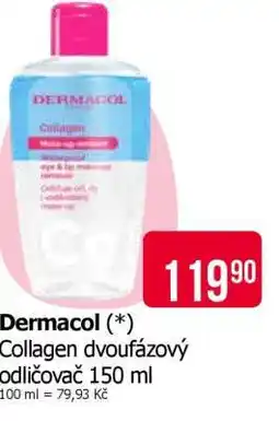 Teta Dermacol Collagen dvoufázový odličovač nabídka
