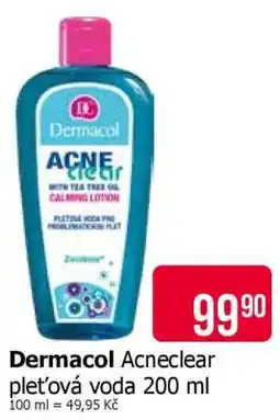 Teta Dermacol Acneclear pleťová voda 200 ml nabídka