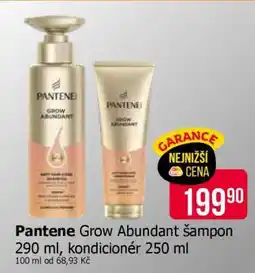 Teta Pantene Grow Abundant šampon 290 ml, kondicionér 250 ml nabídka