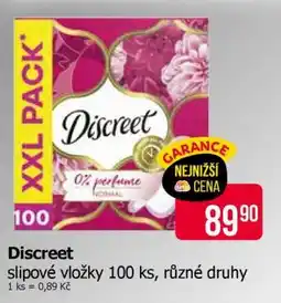 Teta Discreet nabídka