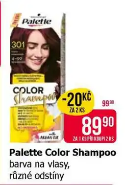 Teta Palette Color Shampoo nabídka