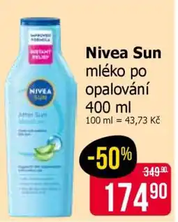 Teta Nivea Sun mléko po opalování 400 ml nabídka