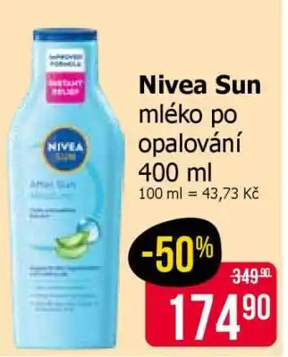 Nivea Sun mléko po opalování 400 ml
