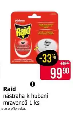 Teta Raid nástraha k hubení mravenců 1 ks nabídka