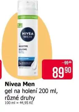 Teta Nivea Men nabídka