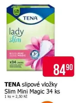 Teta TENA slipové vložky Slim Mini Magic 34 ks nabídka