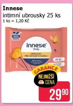 Teta Innese intimní ubrousky 25 ks nabídka